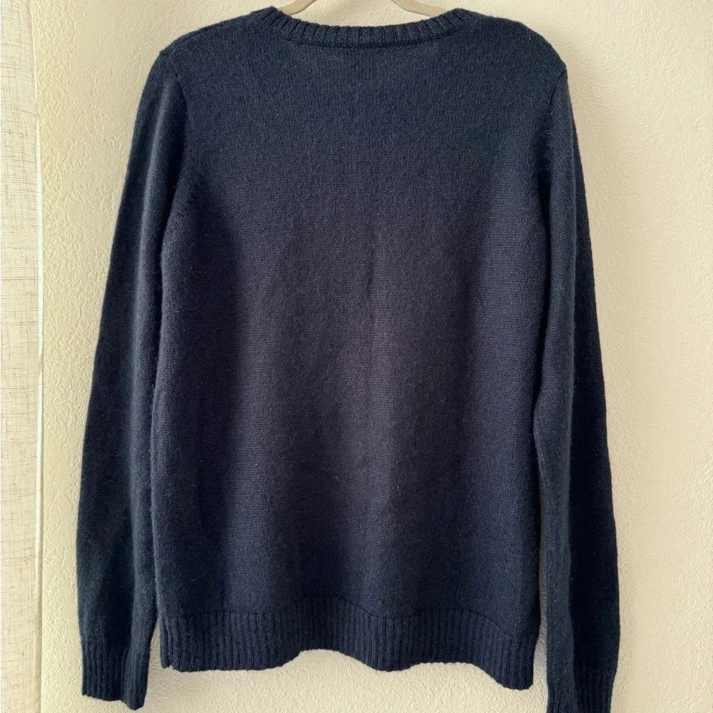 Novica Men's Peruvian Alpaca Wool Blend Classic Pullover V- neck Sweater, Sz XL - Picture 5 of 8